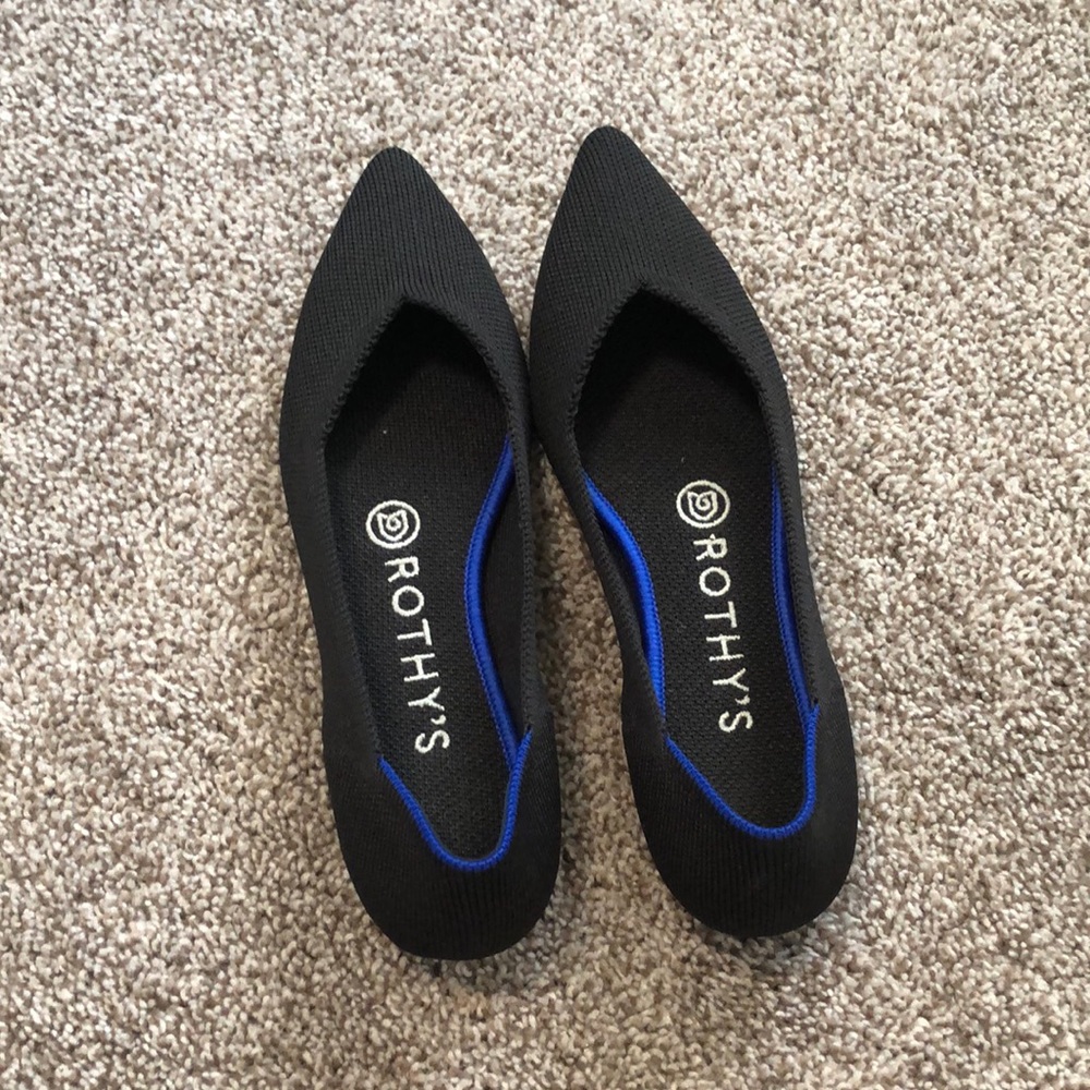Rothy’s. Black. Size 6.